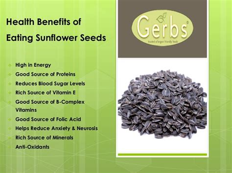 Health Benefits Of Eating Sunflower Seeds