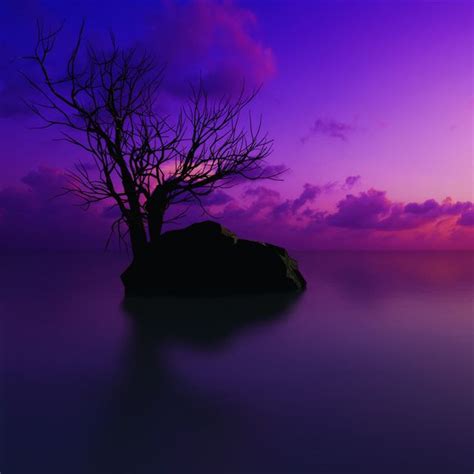 Purple Sunset Ipad Wallpapers Free Download