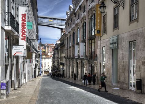 Rua Do Carmo Lisbon Chiado Portugal Travel Guide Photos