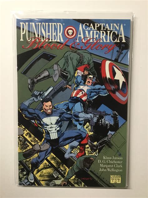Punisher Captain America Blood And Glory 1 2 Of 3 Near Mint Nm Marvel