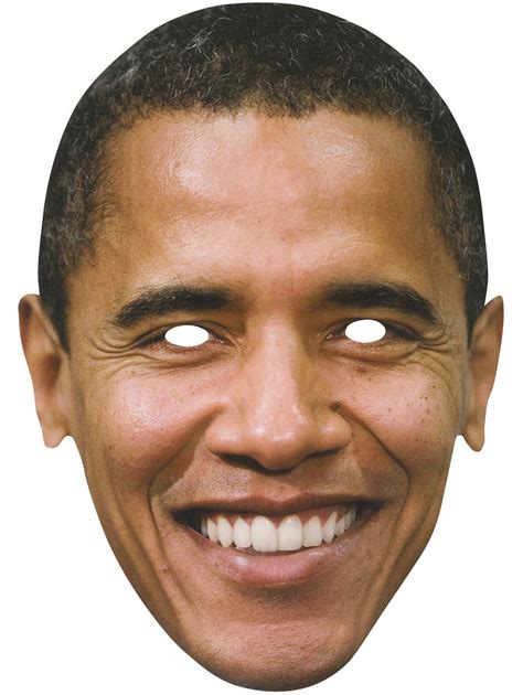 Бара́к хусе́йн оба́ма ii (англ. Barack Obama Paper Mask - 2019 Costume Mask - Costume ...