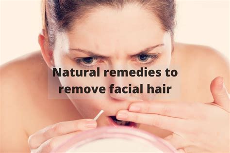 5 Natural Remedies To Remove Facial Hair At Home Go Lifestyle Wiki