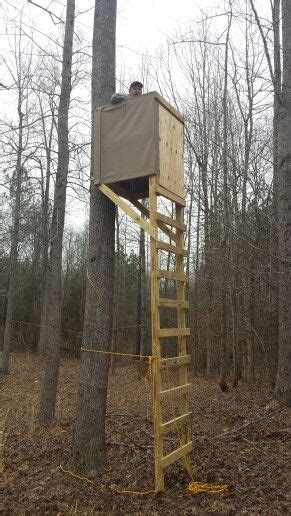 Diy Ladder Deer Stand Deer Stand Ladder Deer Stands Hunting Stands