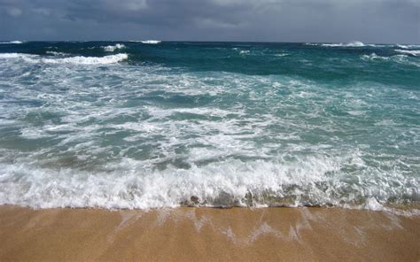 배경 화면 바다 육지 모래 바닷가 연안 수평선 곶 대양 웨이브 물줄기 바람 파도 1920x1200