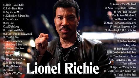 Lionel Richie Greatest Hits Full Album Best Songs Of Lionel Richie