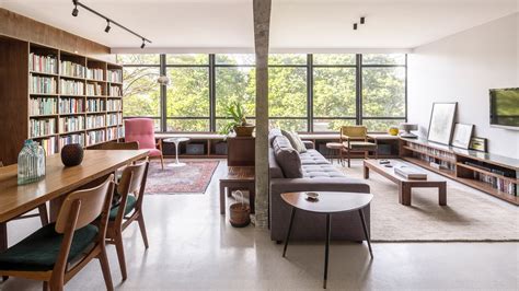 Ten Modernist Living Rooms That Celebrate Minimalist Open Plan