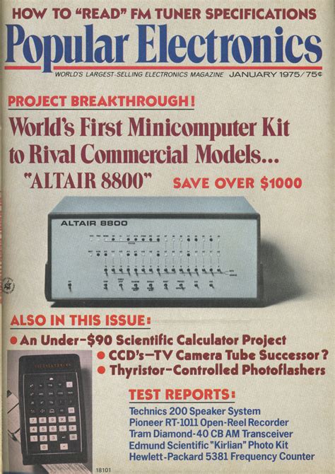 Popular Electronics January 1975 And