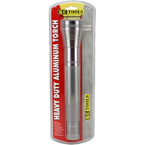 Kc Tools 24 Led Heavy Duty Aluminium Torch 13208 The Grit