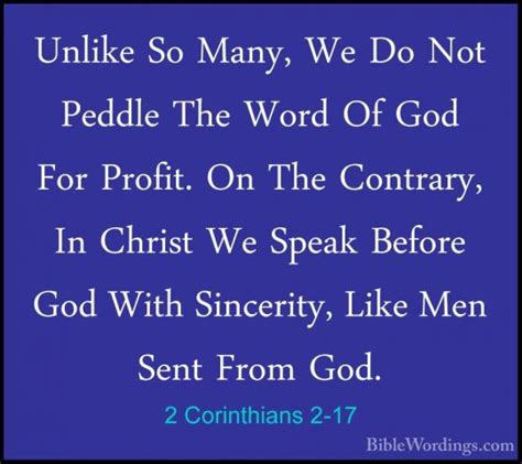 2 Corinthians 2 Holy Bible English