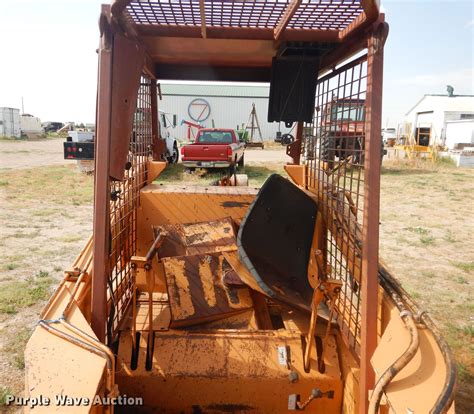 Case 1835 Skid Steer Loader In Hugoton Ks Item Hi9157 Sold Purple Wave