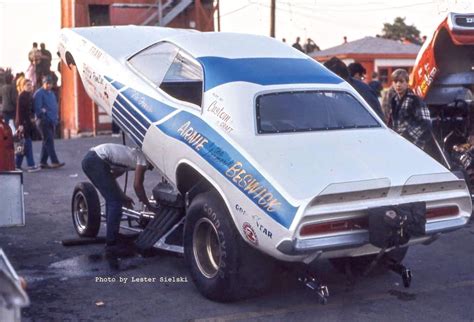 Vic Ferris Ex Ramchargers Challenger Being Run By Arnie Beswick Car