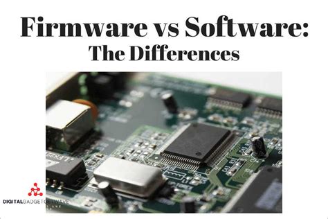 Hardware Vs Firmware Understanding The Difference And Importance For