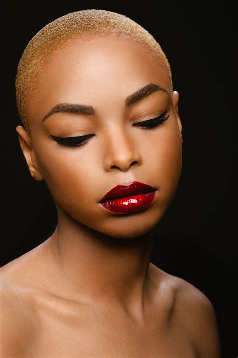 Red lips, black hair hasn't made any photos public yet. 254 best images about African American Makeup on Pinterest ...
