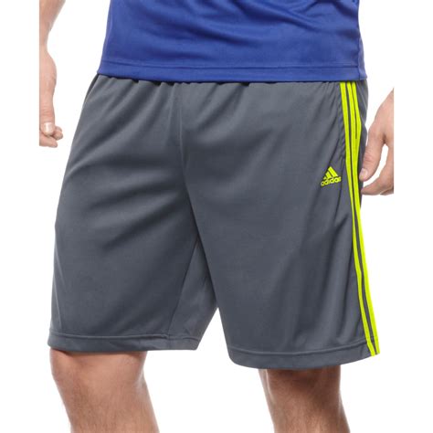 Lyst Adidas Essentials Climalite Shorts In Gray For Men