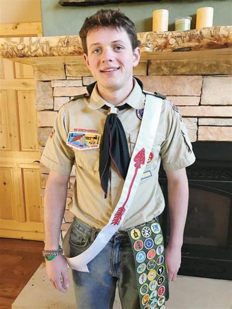 Connor Flanery Achieves Eagle Scout Rank Estes Park Trail Gazette
