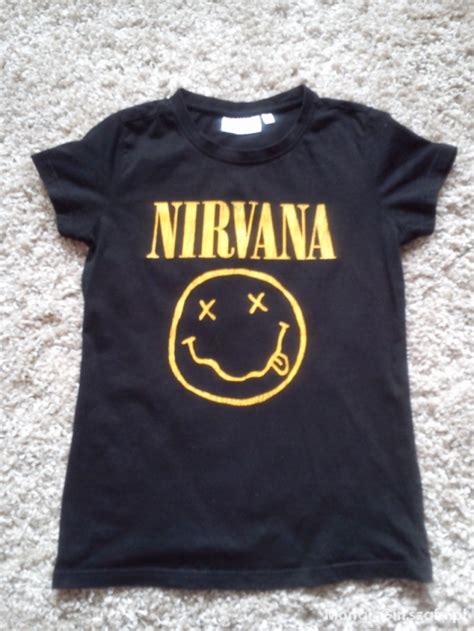 Koszulka Nirvana Smile Grunge Rock Metal S W Koszulki Szafapl