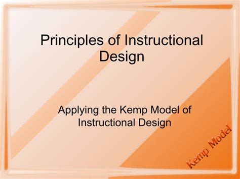 Ppt Principles Of Instructional Design Powerpoint Presentation Free