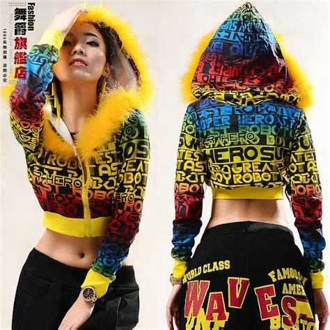 new fashion 2014 hip hop dance multicolour letter print female casual loose doodle hoodies