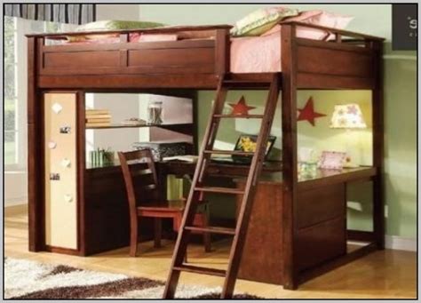 full loft bed  desk costco  page home design