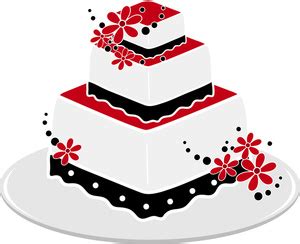 Birthday Cake Square Cake Clipart Clip Art Library