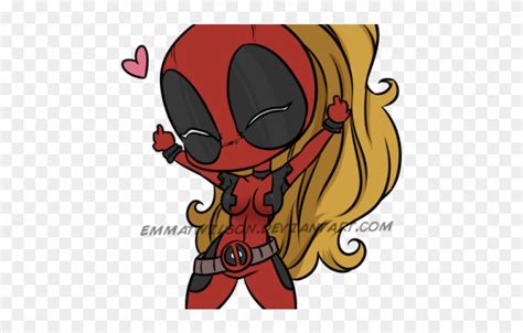 Learn how to draw deadpool's mask. Chibi Deadpool Drawings Clipart (#1789092) - PinClipart