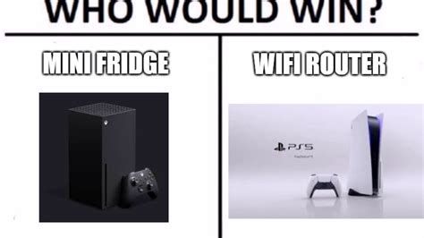 I bought one of these a while ago specifically because the microsoft wifi adapter for my xbox was ridiculously expensive. Xbox Mini Fridge Vs Ps5 Router - XBOX Series X Specs