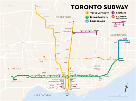 Looking For Comments On My Redesign Of The Subway Map Rtoronto