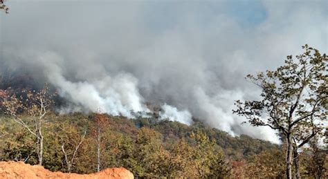 Town Of Lake Lure Declares State Of Emergency As Forest Fire Spreads