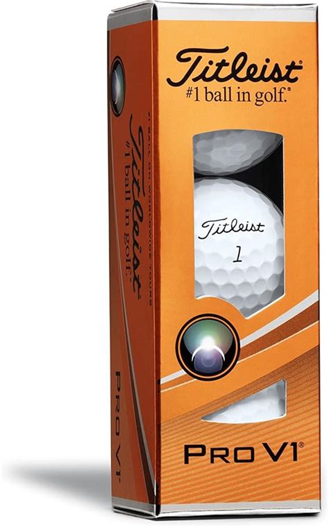 Sleeve Of 3 Brand New 201718 Model Titleist Pro V1 Golf Balls Prov1