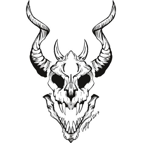 Elder Dragon Skull Art Print By Vanessa Trepanier Satanic Tattoos
