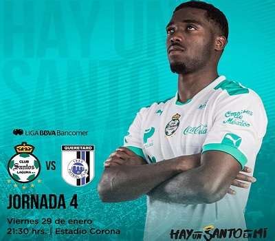 Santos 2021 mexican liga bbva mx, torneo clausura 2021 football match. Resultado: Santos 2-0 Querétaro Hora y Canal Jornada 4 Liga MX Torneo Clausura 2016