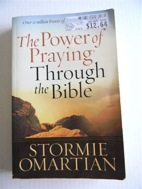 The book will start downloading immediately you. The Power of Praying Through the Bible Gift Ed. by Stormie ...