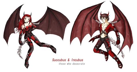 Succubus And Incubus By Scelus On Deviantart