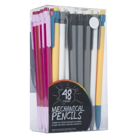 48 Count Mechanical Pencils Set Five Below Let Go And Have Fun