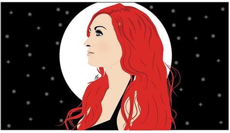 Hd Wallpaper Red Haired Woman Clip Art Vector Redhead Black
