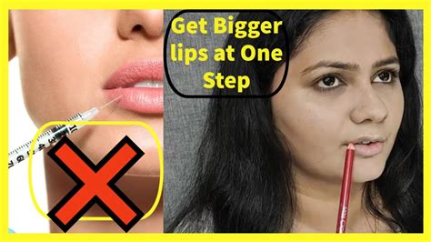 5 AMAZING TIPS TO MAKE YOUR LIP LOOK BIGGER YouTube