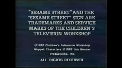 Sesame Street Funding Credits And Channel 2 Voiceover And Pbs Logo