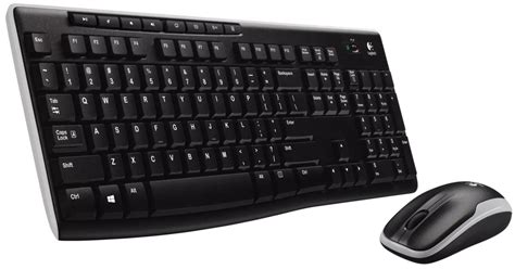 Logitech Mk270 Wireless Keyboard And Mouse Combo Black Mk270 City