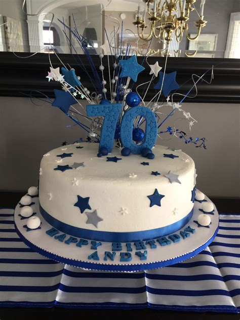 Milestone Birthday Celebration Cake 70th Birthday Cake Birthday Cake