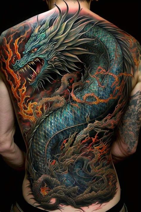 Dragon Tattoo Full Back Dragon Tattoo Shoulder Dragon Tattoo Sketch