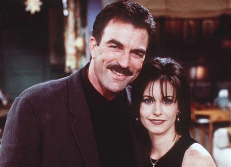 Courteney Cox Bumps Into Tom Selleck In Nyc For Mini Friends Reunion