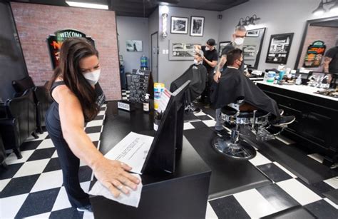 Barbershop In Laguna Hills Reopens During Californias Stay At Home