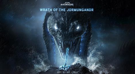 This new warrior will arrive to for honor on the 1st of august, this content is released as a part of the year 3 content for year 3 pass holders. For Honor launches Wrath of the Jormungandr event - Gamersyde