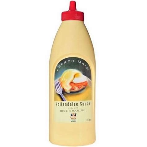 Traditionally served with fish or steamed vegetables, try our easy hollandaise sauce recipe or delia's foaming version made in the blender. HOLLANDAISE SAUCE 1 LITRE BY FRENCH MAID IN SQUIRT BOTTLE - NUTSANDSPICES