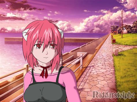 Kaede Lucy Nyuu By Riddarstolphe On Deviantart Elfen Lied Anime Deviantart