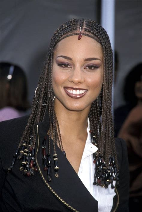 Alicia Keys Most Head Turning Hairstyles Of All Time Ghana Braids