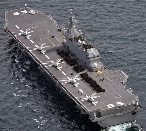 Ddh 183 The рoweг Of The Japanese Helicopter Carrier Js Izumo