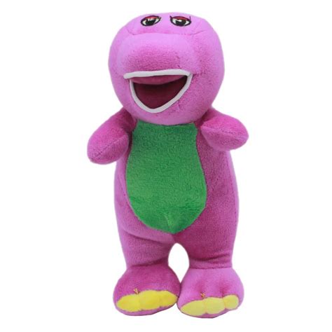 17cm Purple Barney The Dinosaur Plush Toys Doll Cute Barney And Friends