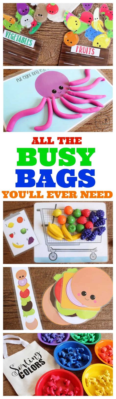 10 Easy Busy Bags To Make And Keep Kids Busy Ermes