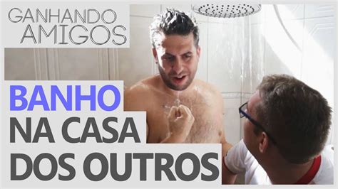 Ganhando Amigos BANHO NA CASA DOS OUTROS Araçatuba SP YouTube